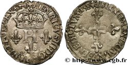 HENRI III Double sol parisis, 2e type 1584 Dijon