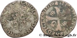 HENRI III. MONNAYAGE AU NOM DE CHARLES IX Douzain du Dauphiné aux deux C couronnés 1575 Grenoble