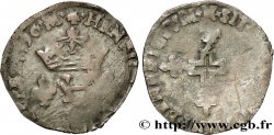 LIGUE. COINAGE AT THE NAME OF HENRY III Double sol parisis, 2e type 1590 Montpellier
