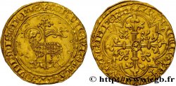 CHARLES VI LE FOU OU LE BIEN AIMÉ Agnel d or, 2e type n.d. Paris TTB+/SUP