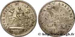 REVOLUTION COINAGE 10 sols de Lefèvre Lesage et Cie 1792 Paris AU