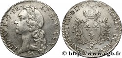 LOUIS XV DIT LE BIEN AIMÉ Écu aux branches d’olivier, tête ceinte d’un bandeau 1742 Bayonne