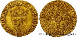 CHARLES VI LE FOU OU LE BIEN AIMÉ Écu d or à la couronne n.d.  SUP
