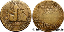 REVOLUTION COINAGE 2 sols de Clémanson au faisceau 1792 Lyon