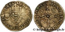 HENRI II Douzain aux croissants 1550 Poitiers