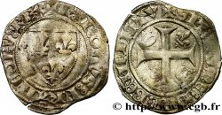 CHARLES VI  THE MAD  OR  THE WELL-BELOVED  Blanc dit  guénar  n.d. Tournai