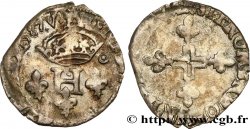 HENRY III Double sol parisis, 2e type 1587 Montpellier