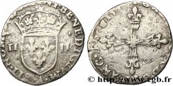 CHARLES X, CARDINAL DE BOURBON Quart d&nbsp;écu, croix de face n.d. Paris