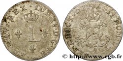 LOUIS XV DIT LE BIEN AIMÉ Sol de billon 1746 Paris TTB