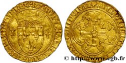 CHARLES VII LE VICTORIEUX Écu d or à la couronne ou écu neuf 28/01/1436 Crémieu