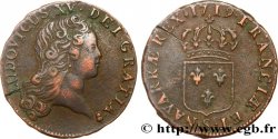 LOUIS XV DIT LE BIEN AIMÉ Sol au buste enfantin 1719 Reims TTB