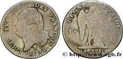 LOUIS XVI 15 sols dit  au génie , type FRANCOIS 1791 Limoges