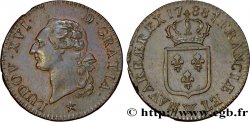 LOUIS XVI Sol dit &nbsp;à l&nbsp;écu&nbsp; 1788 Lille SUP