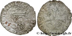 HENRY III Douzain du Dauphiné aux deux H couronnées 1577 Grenoble