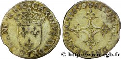 CHARLES IX Sol parisis, 1er type 1565 Poitiers