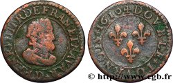 HENRY IV Double tournois, 2e type 1610 Lyon