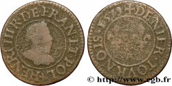HENRI III Denier tournois, 1er type de Paris 1579 Paris, Moulin des Étuves