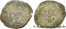 CHARLES VIII Blanc à la couronne n.d. Bourges TB+