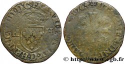 HENRI III Douzain aux deux H, 1er type 1576 Lyon