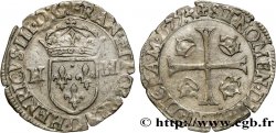 HENRI III Douzain aux deux H, 1er type 1577 Lyon TTB
