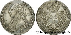 LOUIS XVI Demi-écu aux branches d olivier 1790 Metz AU