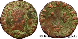 LA LIGUE. MONNAYAGE AU NOM D HENRI III Double tournois n.d. Paris