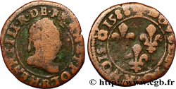 HENRY III Double tournois 1588 Rouen RC+