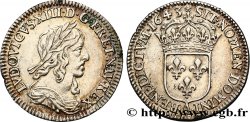 LOUIS XIII  Douzième d écu, buste drapé et cuirassé (2e buste de Jean Warin) 1643 Paris, Monnaie de Matignon AU