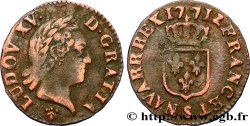 LOUIS XV DIT LE BIEN AIMÉ Liard dit “à la vieille tête” 1771 Reims