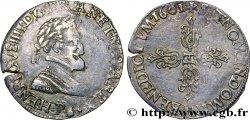 HENRY IV Demi-franc, type de Dijon 1601 Dijon