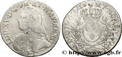 LOUIS XV DIT LE BIEN AIMÉ Écu aux branches d&nbsp;olivier, buste habillé 1739 Aix-en-Provence TB