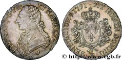 LOUIS XVI Écu aux branches d olivier 1791 Strasbourg TTB+