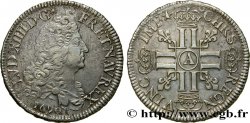 LOUIS XIV LE GRAND OU LE ROI SOLEIL Écu aux huit L, 1er type 1690 Paris TTB+