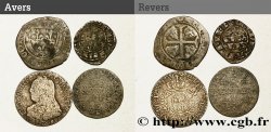 LOTS Lot de 4 monnaies royales en argent n.d. s.l.