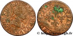 LOUIS XIII  Double tournois, type 4 1620 Bordeaux