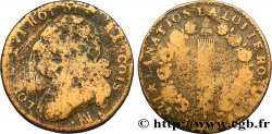 LOUIS XVI 12 deniers dit  au faisceau , type FRANCOIS 1791 Marseille