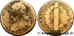 LOUIS XVI 2 sols dit  au faisceau , type FRANÇOIS 1791 Paris