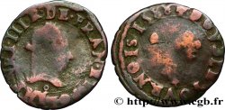 HENRI III Double tournois, type de Bourges 1588 Bourges