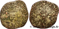HENRI III Double sol parisis, 2e type 1584 Montpellier