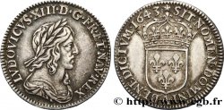 LOUIS XIII  Douzième d écu, buste drapé et cuirassé (2e buste de Jean Warin) 1643 Paris, Monnaie de Matignon