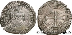 LOUIS XI LE PRUDENT Blanc à la couronne n.d. Troyes