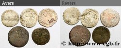 LOTTE Lot de 5 monnaies royales en billon n.d. s.l.