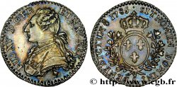 LOUIS XVI Dixième d écu aux branches d olivier 1785 Paris SUP
