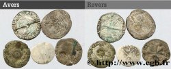 LOTES Lot de 5 monnaies royales en billon n.d. s.l.