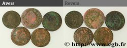 LOUIS XV DIT LE BIEN AIMÉ Lot de 5 liards de Louis XV n.d. s.l.