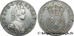 LOUIS XV DIT LE BIEN AIMÉ Écu dit  vertugadin  1716 Lyon