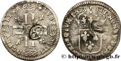 LOUIS XIV LE GRAND OU LE ROI SOLEIL Quinzain aux huit L 1693 Tours
