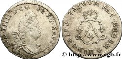 LOUIS XIV  THE SUN KING  Quatre sols aux deux L 1692 Tours