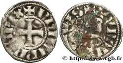 PHILIP IV  THE FAIR  Denier tournois à l 0 long n.d. s.l.