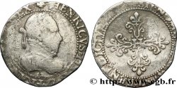 HENRY III Demi-franc au col gaufré n.d. Paris